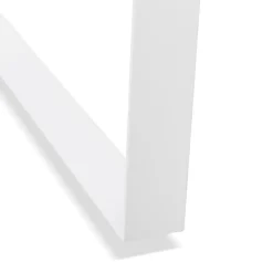 ALTEREGO Table de réunion ou bureau bench 'BAKUS SQUARE' blanc Sale