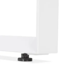 ALTEREGO Table de réunion ou bureau bench 'BAKUS SQUARE' blanc Sale