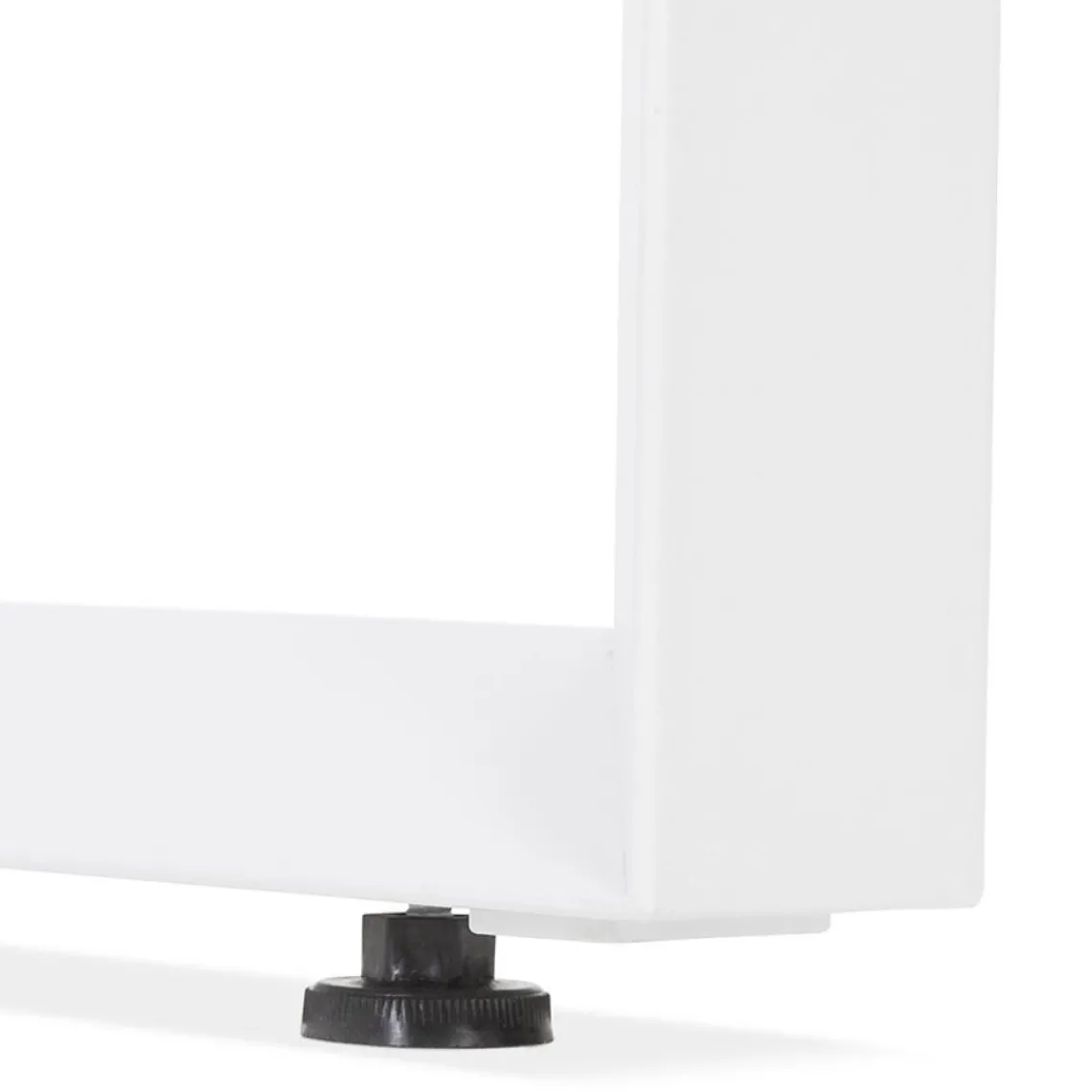 ALTEREGO Table de réunion ou bureau bench 'BAKUS SQUARE' blanc Sale