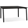 ALTEREGO Table de réunion ou bureau bench noir 'AMADEUS SQUARE' Sale