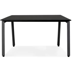 ALTEREGO Table de réunion ou bureau bench noir 'AMADEUS SQUARE' Sale