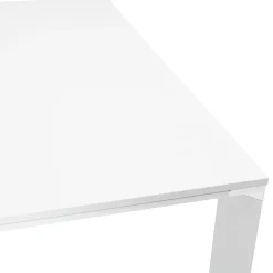 ALTEREGO Table de réunion ou bureau bench 'XLINE SQUARE' blanc Hot