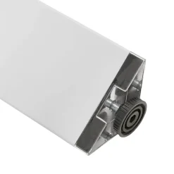 ALTEREGO Table de réunion ou bureau bench 'XLINE SQUARE' blanc Hot