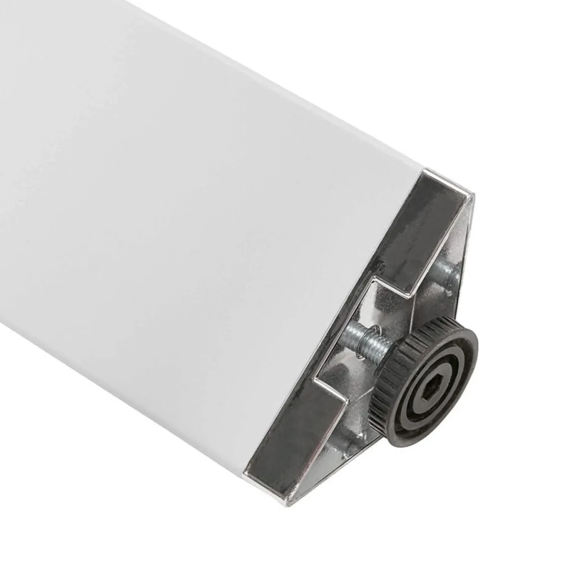 ALTEREGO Table de réunion ou bureau bench 'XLINE SQUARE' blanc Hot