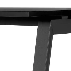 ALTEREGO Table de réunion ou bureau bench 'AMADEUS SQUARE' noir New
