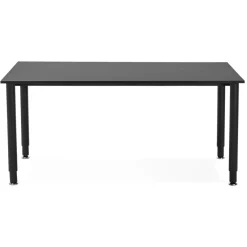 ALTEREGO Table de réunion ou bureau design 'FOCUS' noir Sale
