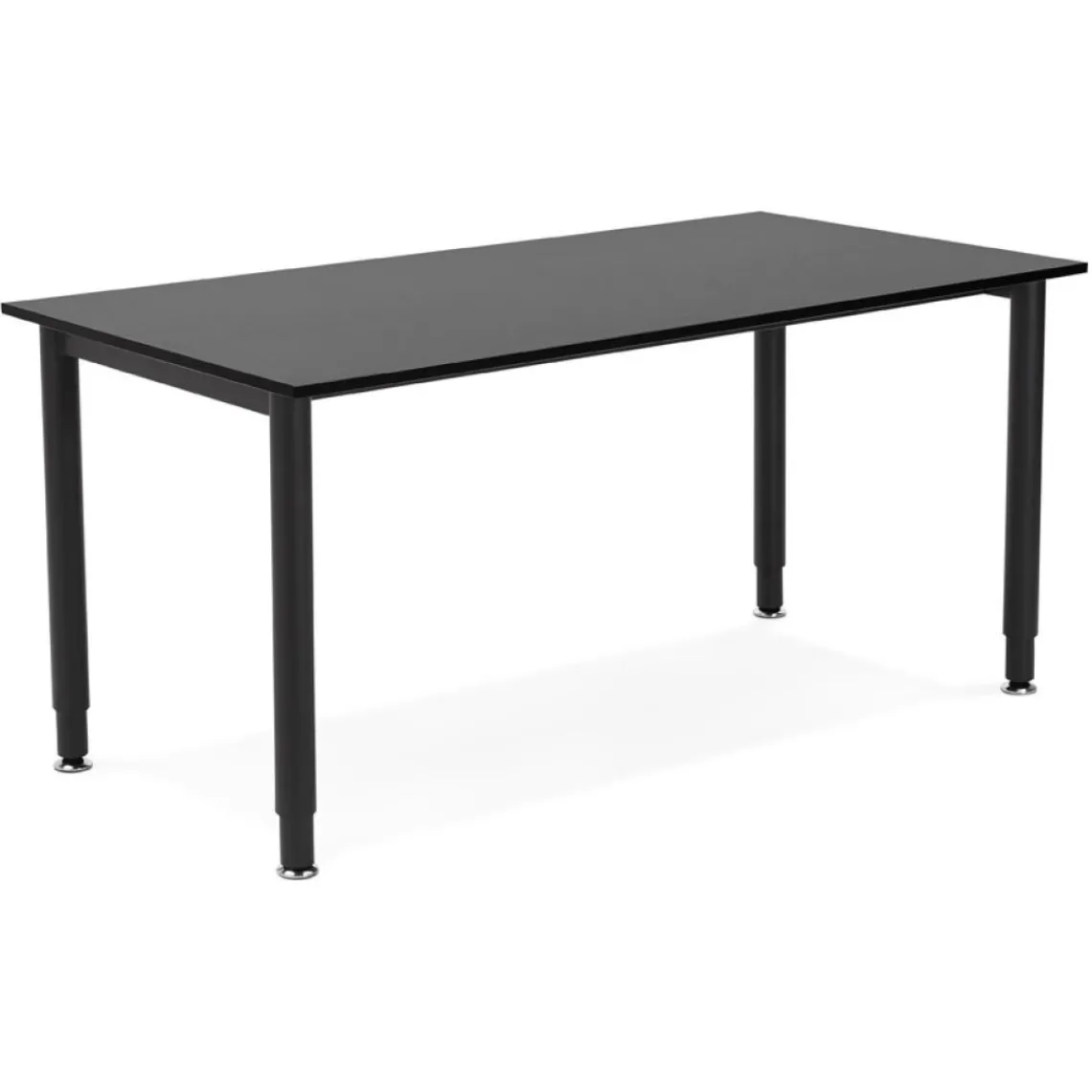 ALTEREGO Table de réunion ou bureau design 'FOCUS' noir Sale