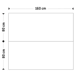 ALTEREGO Table de réunion ou bureau bench en bois finition Noyer et métal noir 'AMADEUS SQUARE' New