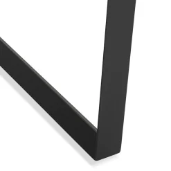 ALTEREGO Table de réunion ou bureau bench 'BAKUS SQUARE' noir New