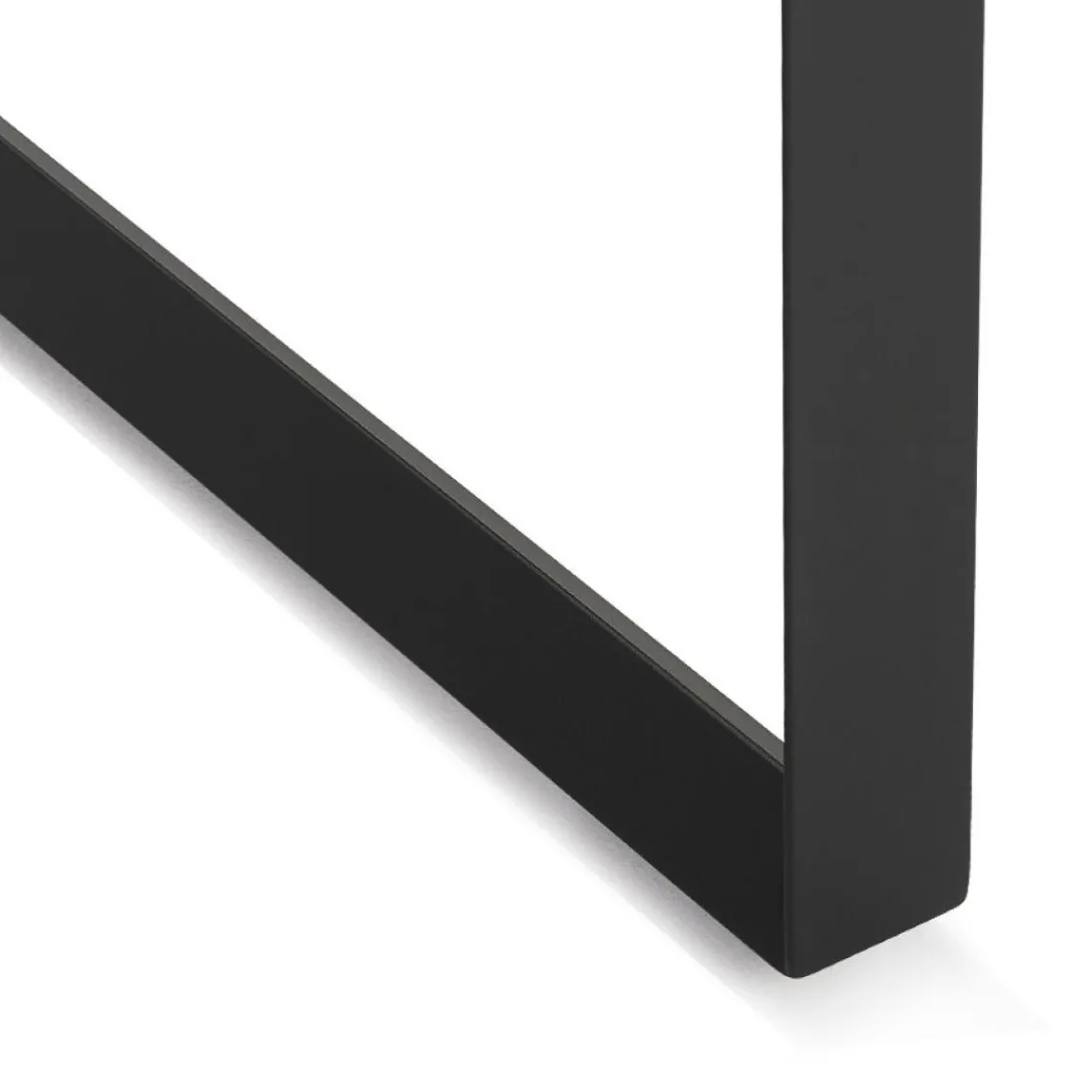 ALTEREGO Table de réunion ou bureau bench noir Hot