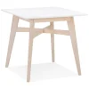 3S. x Home Table De Salle à Manger Blanche Design STEFFIE Style Scandinave Clearance