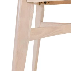 3S. x Home Table De Salle à Manger Blanche Design STEFFIE Style Scandinave Clearance