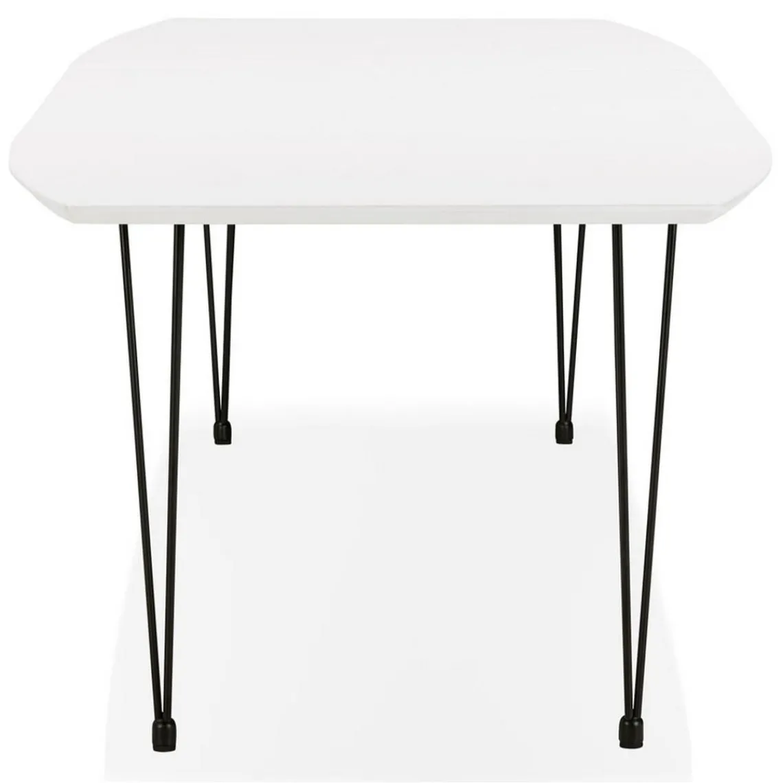 3S. x Home Table de salle à manger Blanche design STRIK Style industriel Online