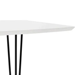 3S. x Home Table de salle à manger Blanche design STRIK Style industriel Online