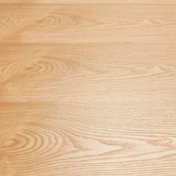 ALTEREGO Table de salle à manger carrée 'ANITA' en bois finition naturelle et métal noir Discount