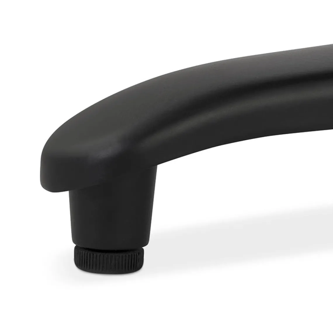 ALTEREGO Table de terrasse pliable 'NOCTALI' ronde noire Sale