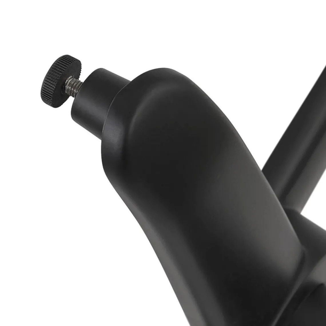 ALTEREGO Table de terrasse pliable 'NOCTALI' ronde noire Sale