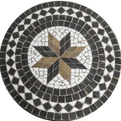 3S. x Home Table Dîner Ronde Mosaïque KIPOS