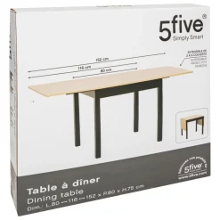 3S. x Home Table extensible 2 à 6 places RABA