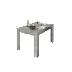 3S. x Home Table extensible 137cm URBINO gris ciment Discount