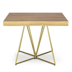 3S. x Home Table Extensible NEILA Chêne Clair Outlet