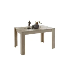 3S. x Home Table extensible 137x90cm MIRO décor chêne