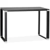 ALTEREGO Table haute ou bureau haut 'XLINE HIGH TABLE' en bois noir Hot