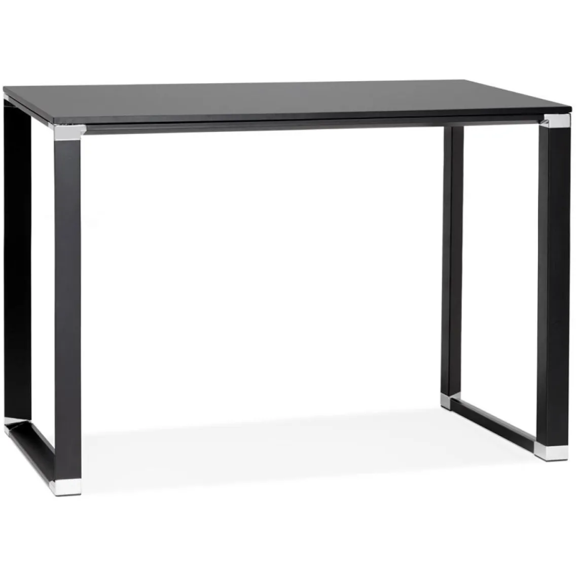 ALTEREGO Table haute ou bureau haut 'XLINE HIGH TABLE' en bois noir Hot
