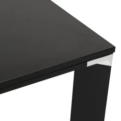 ALTEREGO Table haute ou bureau haut 'XLINE HIGH TABLE' en bois noir Hot