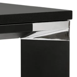 ALTEREGO Table haute ou bureau haut 'XLINE HIGH TABLE' en bois noir Hot