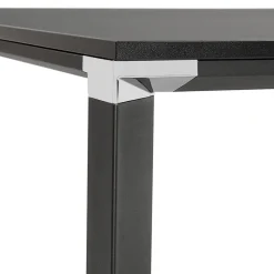 ALTEREGO Table haute ou bureau haut 'XLINE HIGH TABLE' en bois noir Hot