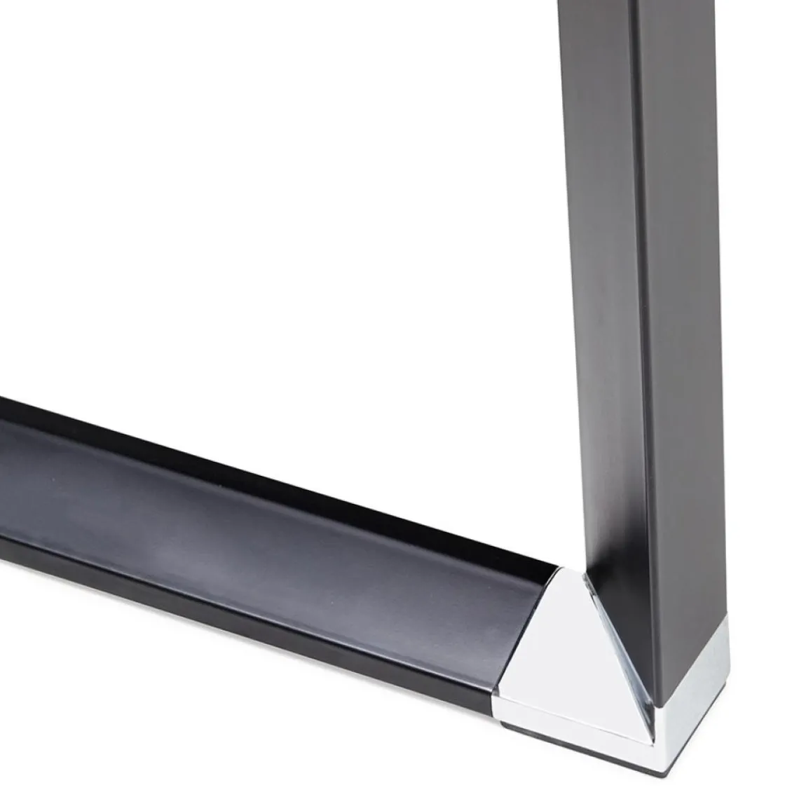 ALTEREGO Table haute ou bureau haut 'XLINE HIGH TABLE' en bois noir Hot