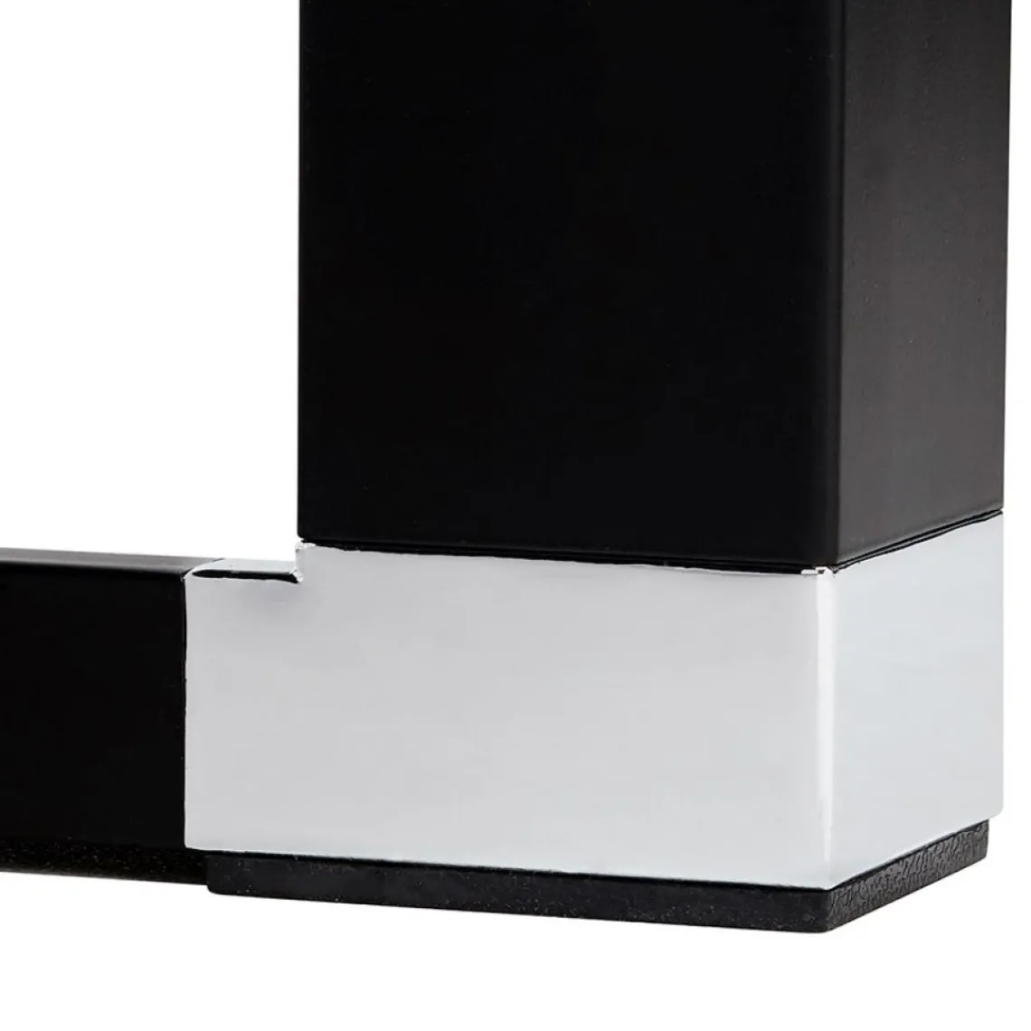 ALTEREGO Table haute ou bureau haut 'XLINE HIGH TABLE' en bois noir Hot