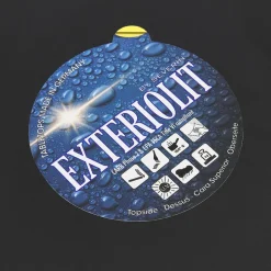 ALTEREGO Table haute pliable 'PENUMBRA' ronde noire Discount