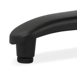 ALTEREGO Table haute pliable 'PENUMBRA' carrée noire Hot