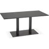 ALTEREGO Table ou bureau design 'AUSTIN' noir Best