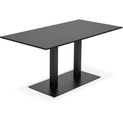 ALTEREGO Table ou bureau design 'AUSTIN' noir Best