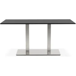 ALTEREGO Table ou bureau design 'DENVER' noir Sale