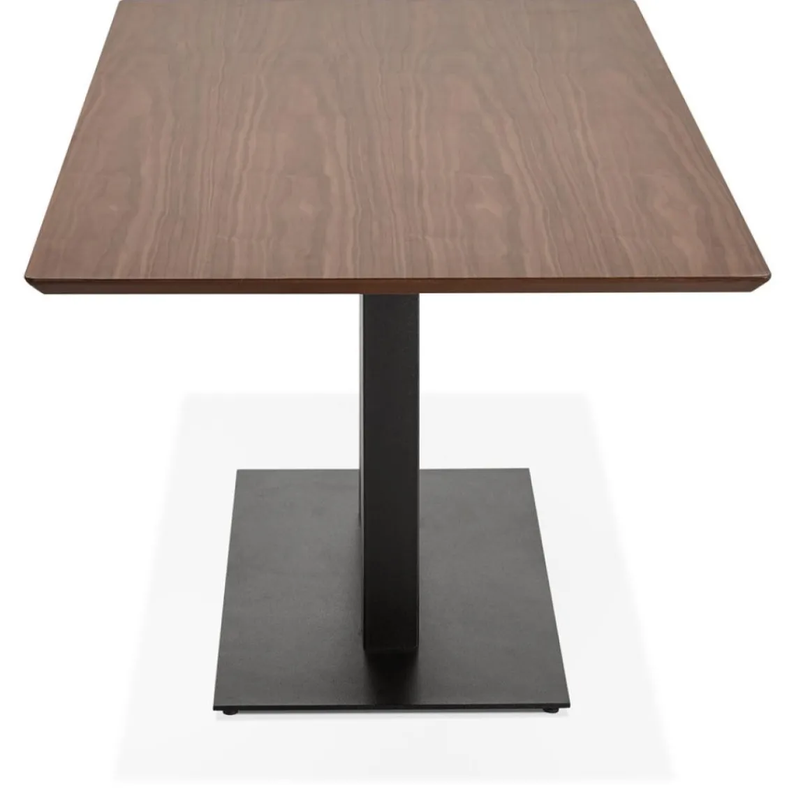 ALTEREGO Table ou bureau design en bois finition Noyer 'ZUMBA' Clearance
