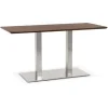 ALTEREGO Table ou bureau design 'MAMBO' en bois finition Noyer Sale