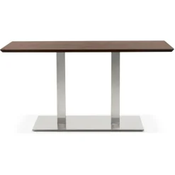 ALTEREGO Table ou bureau design 'MAMBO' en bois finition Noyer Sale