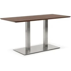 ALTEREGO Table ou bureau design 'MAMBO' en bois finition Noyer Sale