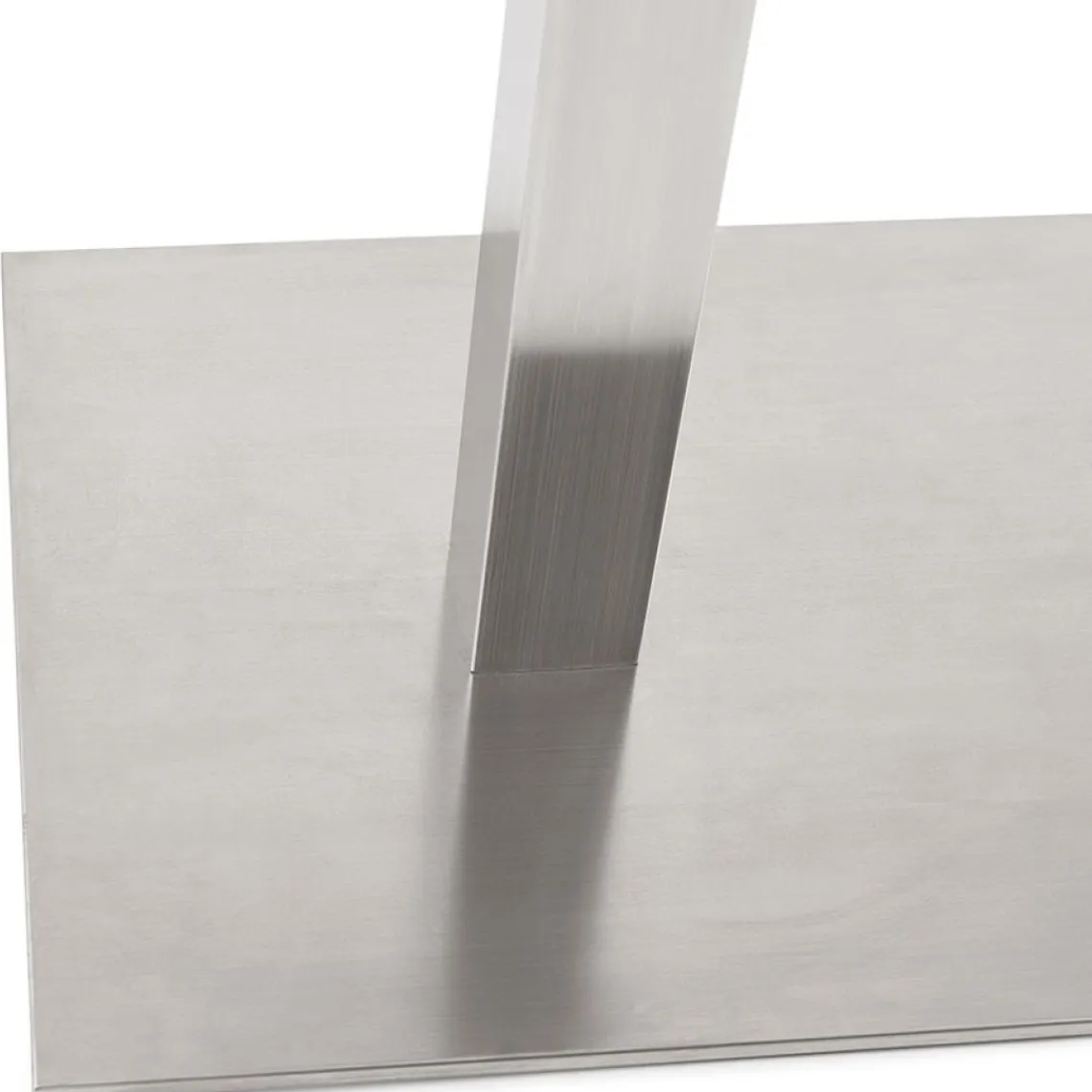 ALTEREGO Table ou bureau design 'MAMBO' blanc