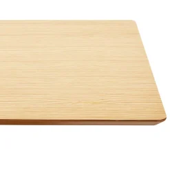 ALTEREGO Table ou bureau design 'ZUMBA' en bois finition naturelle Outlet