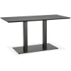 ALTEREGO Table ou bureau design 'ZUMBA' noir Best