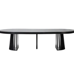 3S. x Home Table ovale extensible Eliza Noir