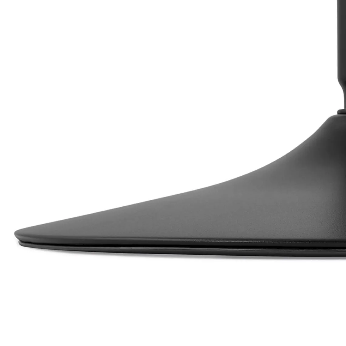 ALTEREGO Table ronde design 'HUSH' en bois et métal noir Sale