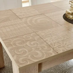 3S. x Home Table 180x90cm MIRO décor chêne samoa Clearance