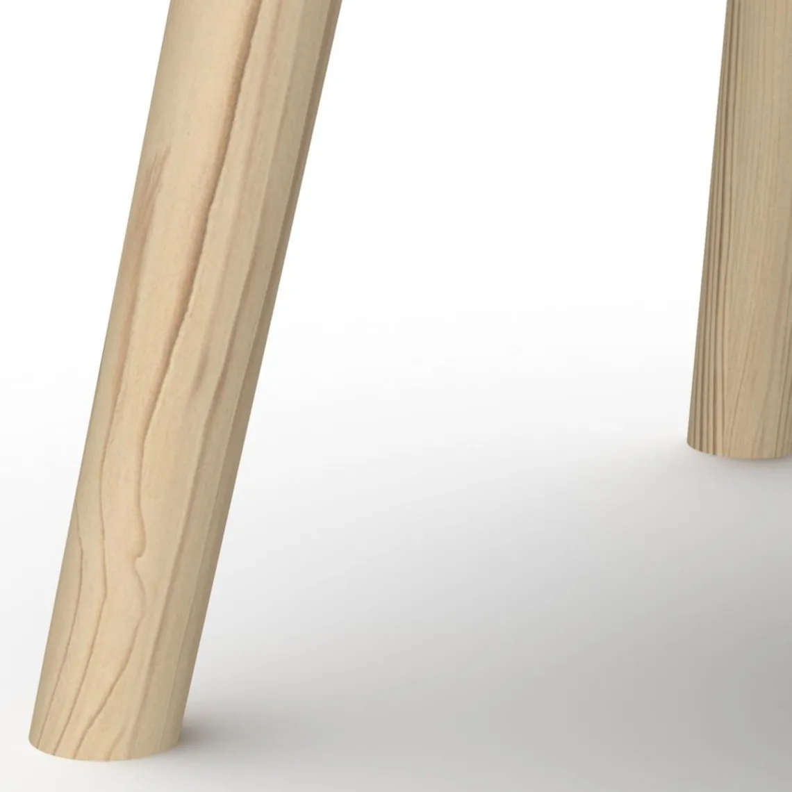 3 SUISSES Tabouret blanc FIRMIANA Clearance