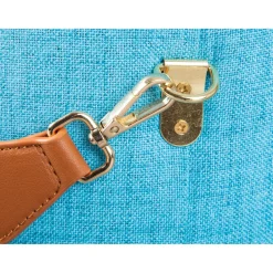 3S. x Home Tabouret Coffre Bleu SAVANA New